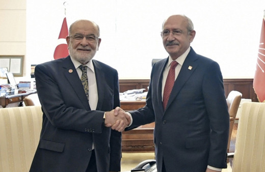 Temel Karamollaoğlu'ndan Kemal Kılıçdaroğlu'na ziyaret!