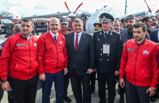 Bakan Soylu, Ukraynalı mevkidaşını TEKNOFEST'te ağırladı