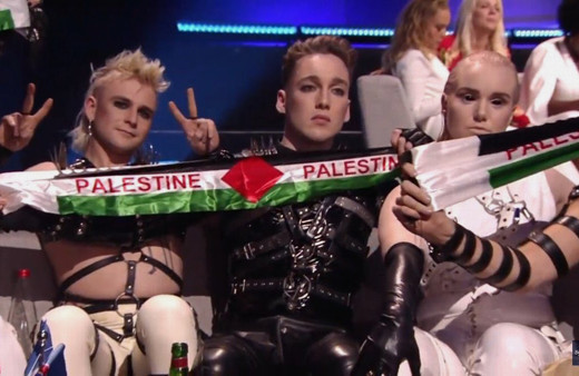 Avrupa Yayın Birliğinden İzlanda'ya Filistin bayrağı cezası