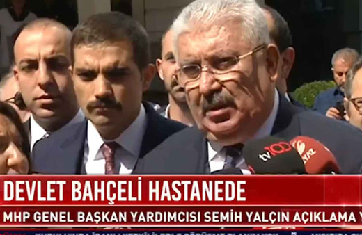 Devlet Bahçeli'nin hastalığı ne sağlık durumuna ilişkin Semih Yalçın açıklama yaptı