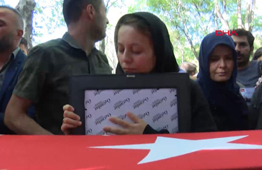 Şehit teğmen, Konya'da son yolculuğuna uğurlandı