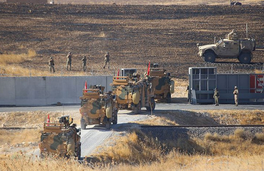 Zırhlı araçlarımız sınırı geçti! ABD ile ikinci ortak kara devriyesi başladı