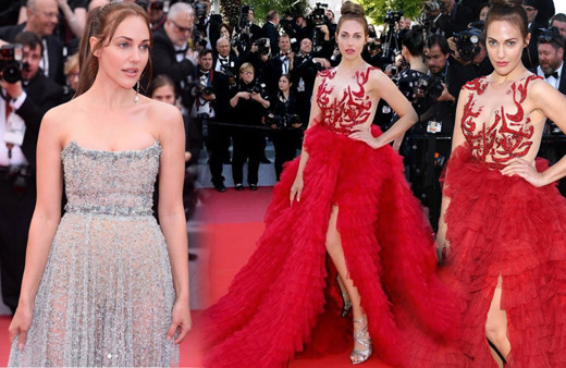 Meryem Uzerli'nin Emmy şıklığı transparan kıyafeti olay olmuştu