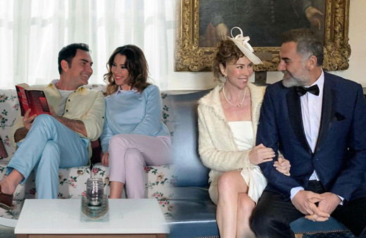 Londra'da yaşayan Sihirli Annem'in Betüş'ü İnci Türkay ve Atilla Saral evlendi