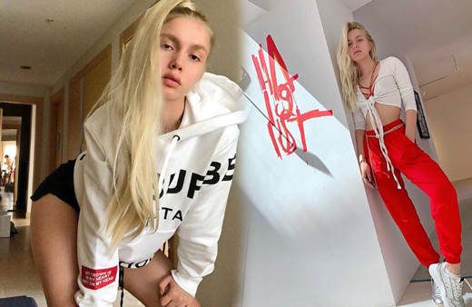 Aleyna Tilki'nin kısa pembe saçlı Paris stili! Mini elbisesiyle alt üst etti