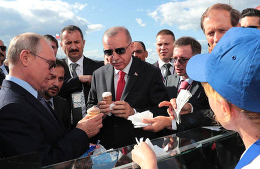Putin'in Cumhurbaşkanı Erdoğan'a ısmarladığı dondurma dünyaya açılıyor