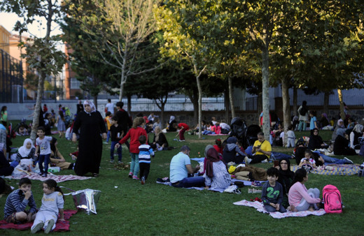 İstanbul depreminde vatandaşlar parklara akın etti