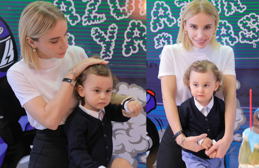 Cengiz Abazoğlu defilesinde Gülşen dekoltesiyle ağızları açık bıraktı