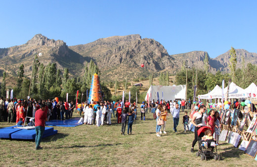 Terörden temizlenen Kato Dağı'nda festival rüzgarı esti