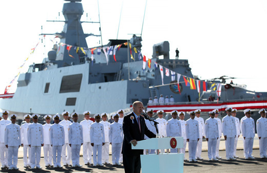 'TCG Kınalıada'da Atmaca füzesi kullanılacak