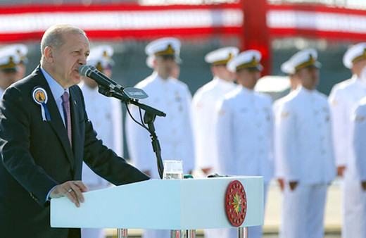 MİLGEM’in 4. gemisi Kınalıada donanmaya katıldı Erdoğan'dan törende önemli açıklamalar