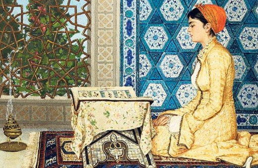 Osman Hamdi Bey'in Kur'an Okuyan Kız tablosu 44 milyon TL'ye satıldı