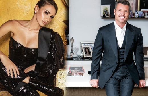 Mustafa Sandal'ın eski eşi Emina Jahovic Sadettin Saran'la barışma sonrası el ele