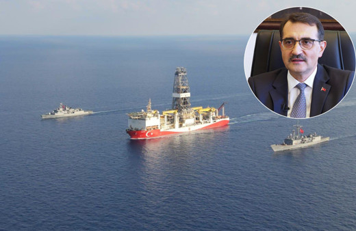 Bakan Fatih Dönmez Doğu Akdeniz'deki sevindiren gelişmeyi rota vererek paylaştı