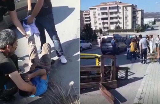 5 parmağı koptu parmaklardan 4'ü götürüldü birisi ise son anda bulundu