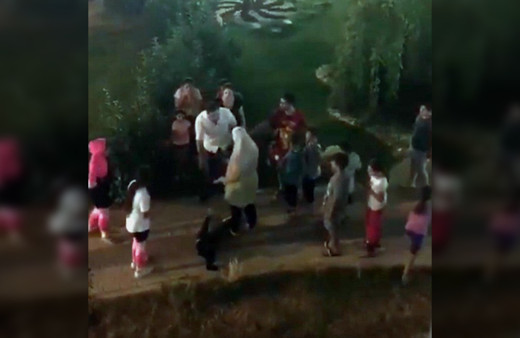 Mersin'de Ürdünlü çocuğa tokat atan zanlıya gözaltı