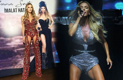 Ivana Sert podyumda Ezhel'in rap şarkısı Felaket'i söyledi topa tutuldu