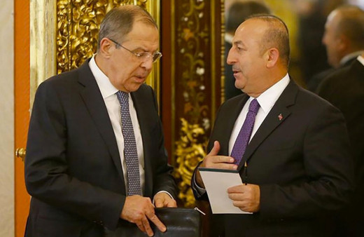 Bakan Mevlüt Çavuşoğlu Lavrov ile Suriye'nin kuzeydoğusunu görüştü