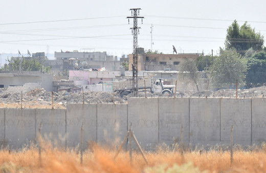 YPG'de panik! Ceylanpınar'ın karşısında böyle görüntülendiler