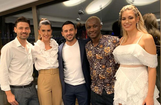 Survivor'ın yıldızı Ahmet Dursun ve Asena Demirbağ'ın düğününe ünlüler akın etti