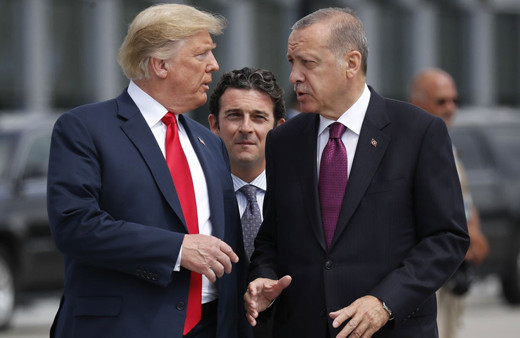 Erdoğan-Trump görüşmesine Pentagon da katılmış