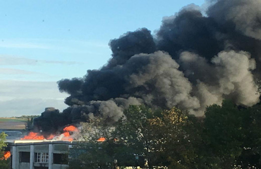 Avusturya Linz Havalimanı yakınında patlama oldu! Yaralılar var