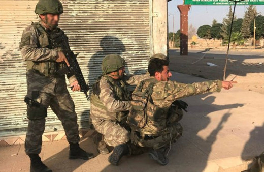 MSB fotoğraf paylaştı! Komandolar Rasulayn’da!