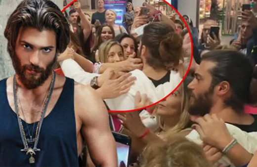 Can Yaman Roma’yı yaktı Havalimanında büyük izdiham