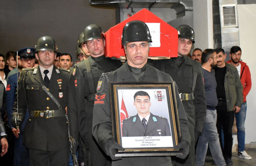 Şehit Bozbıyık'ın naaşı Kırıkkale'ye getirildi