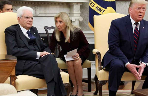 Donald Trump İtalya Cumhurbaşkanı Sergio Mattarella "Mozzarella" Dedi!