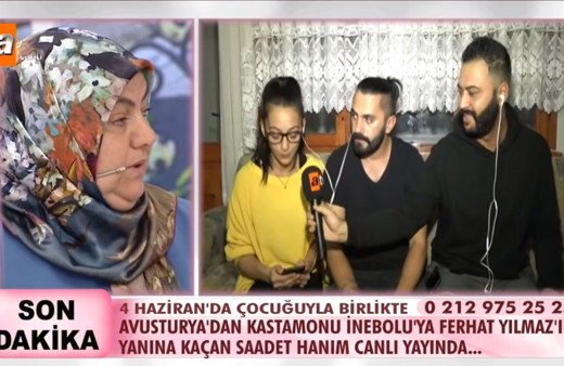 ATV Esra Erol'da eşini ve çocuğunu bırakarak kaçtı sevgilisi TikTok dolandırıcısı çıktı