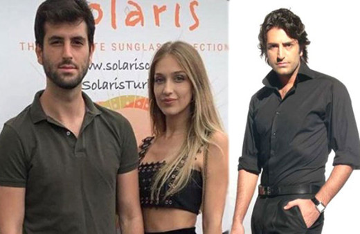 Mahsun Kırmızıgül'ün oğlu Mahmut Kırmızıgül Melis Sezen'le cilveleşirken takipçileri yakaladı