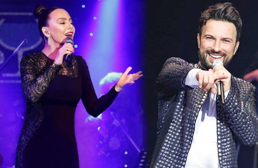 Tarkan düğünde sahne aldı Ebru Gündeş'le düet yaptı Gülnur Güneş'in düğününe ünlü akını