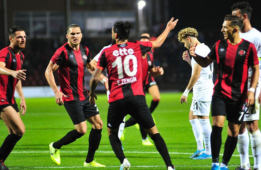 Teknik direktör Erkan Zengin attı Karagümrük kazandı