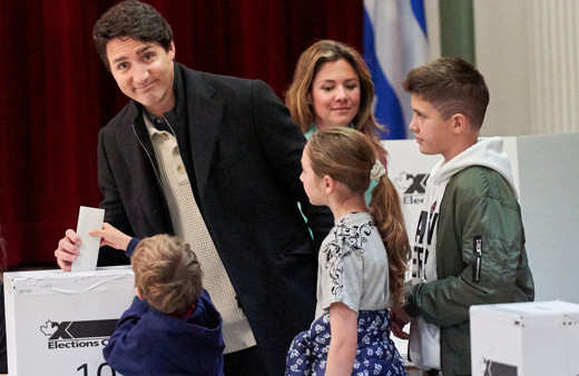 Kanada'da Justin Trudeau'nun partisi galip oldu ama çoğunluğu sağlayamadı