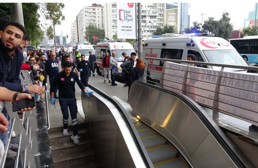 Şişli-Mecidiyeköy metro durağında intihar çantadan çıkan not dikkat çekti