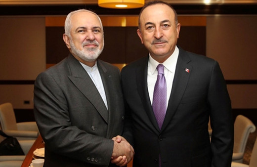 Türkiye ve İran'dan önemli görüşme! Çavuşoğlu ile Zarif bir araya geldi