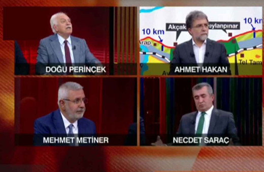 Doğu Perinçek canlı yayında CHP'lilerle kavga etti