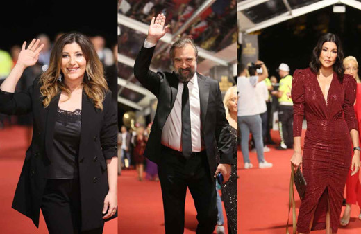 56'ncı Antalya Altın Portakal Film Festivali yıldızlar geçidine sahne oldu