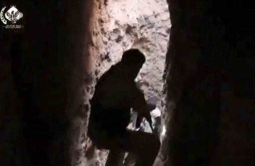 Suriye Milli Ordusu Resulayn'daki PKK/YPG'ye ait tüneli imha etti