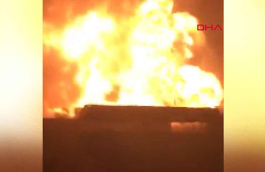 Gambiya'da oksijen gazı fabrikasında yangın