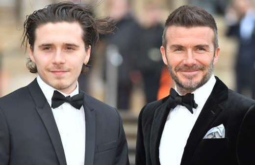 David ve Victoria Beckham çiftinin oğulları Brooklyn Beckham'ın hızına yetişilmiyor