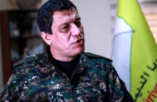 PKK/YPG'li teröristbaşı Mazlum Kobani'den skandal sözler