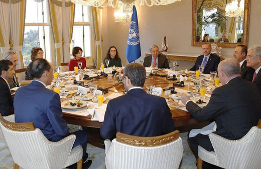 Cumhurbaşkanı Erdoğan BM Genel Sekreteri Guterres'i kabul etti