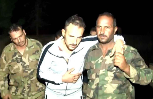 18 Suriye Rejim askerinin Rusya’ya iade edildiği görüntüler