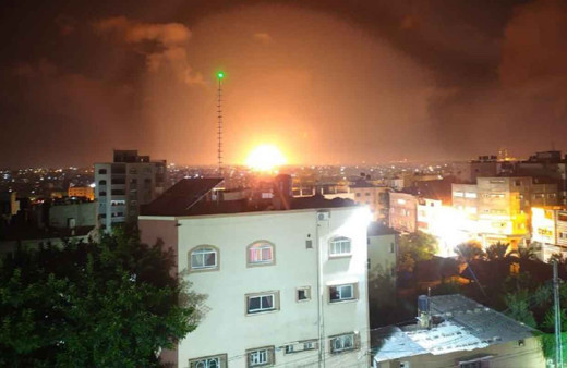 İsrail'den Gazze'ye hava saldırısı: 1 ölü, 2 yaralı