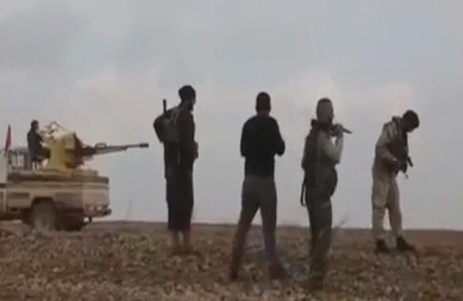 Tel Tamr'da SMO askerlerinin YPG'li teröristlerle çatışma anı görüntülendi