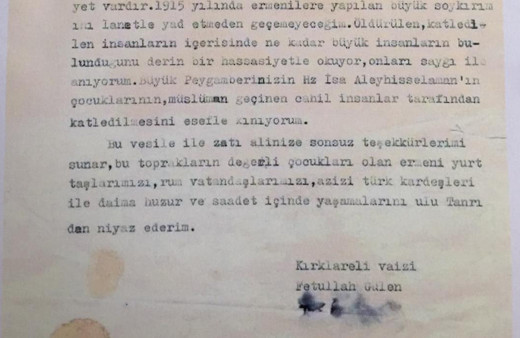 Fetullah Gülen'in Ermeni papaza yazdığı skandal mektup ortaya çıktı!