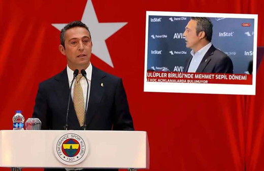 Ali Koç'a A Spor'dan sansür! Bir anda yayını kestiler