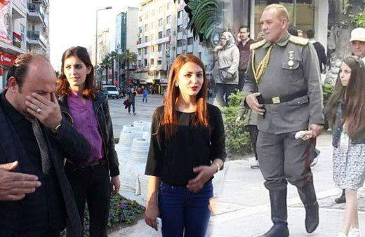 Atatürk'e benzeyen Göksel Kaya ortaya çıktı İsmail Saymaz isyan etti